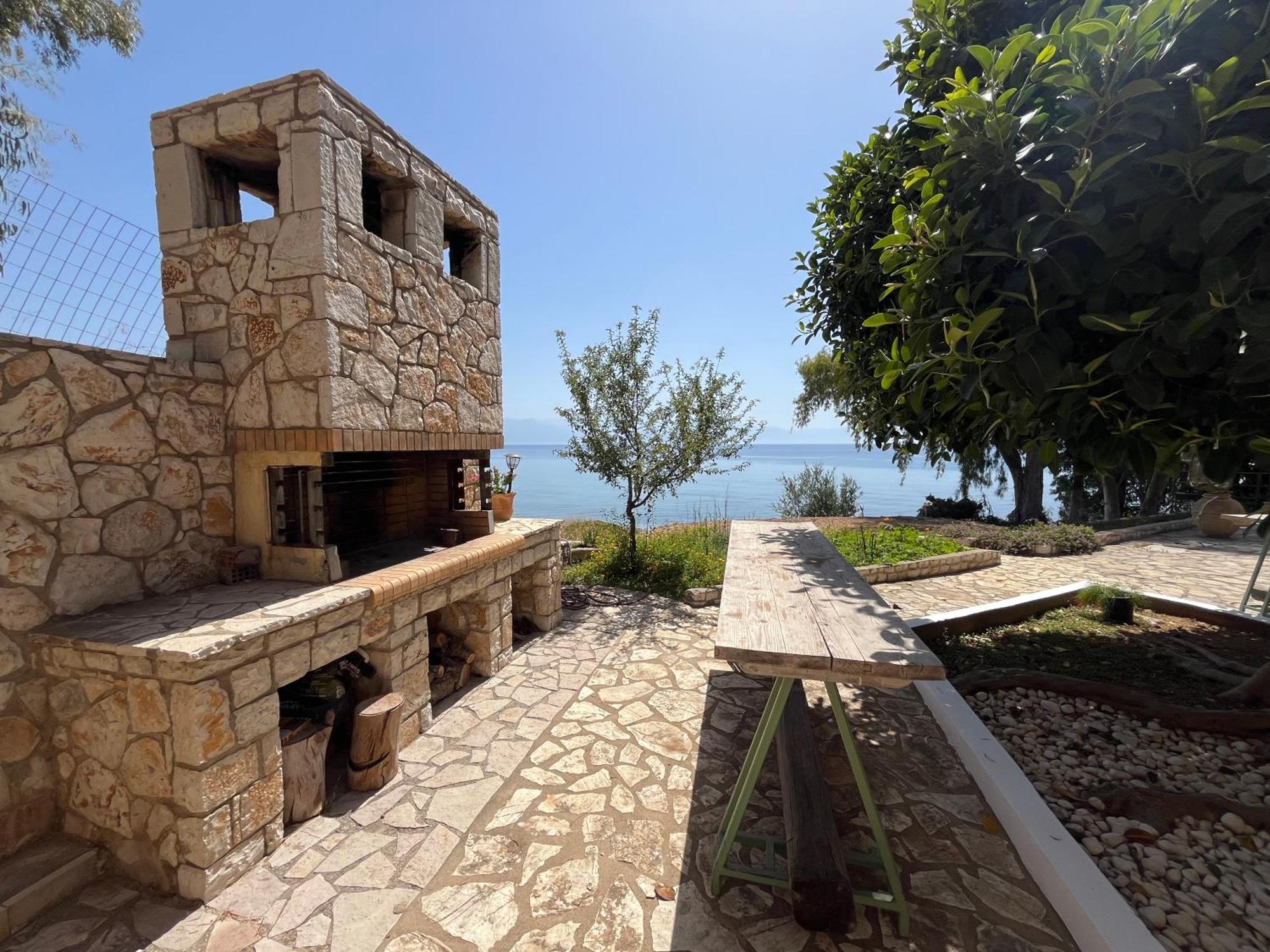 9 Muses Villas Chrani Extérieur photo