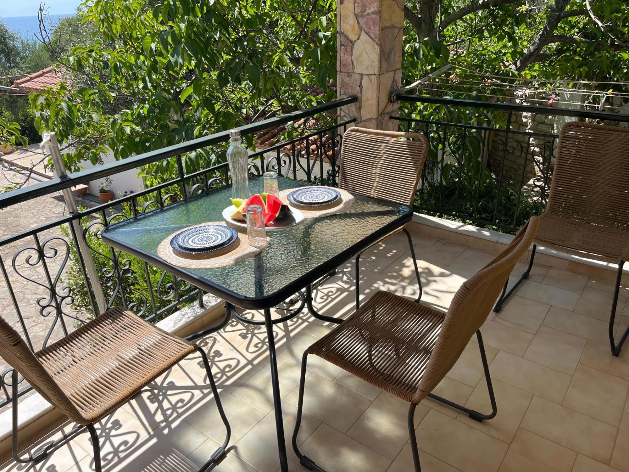 9 Muses Villas Chrani Extérieur photo