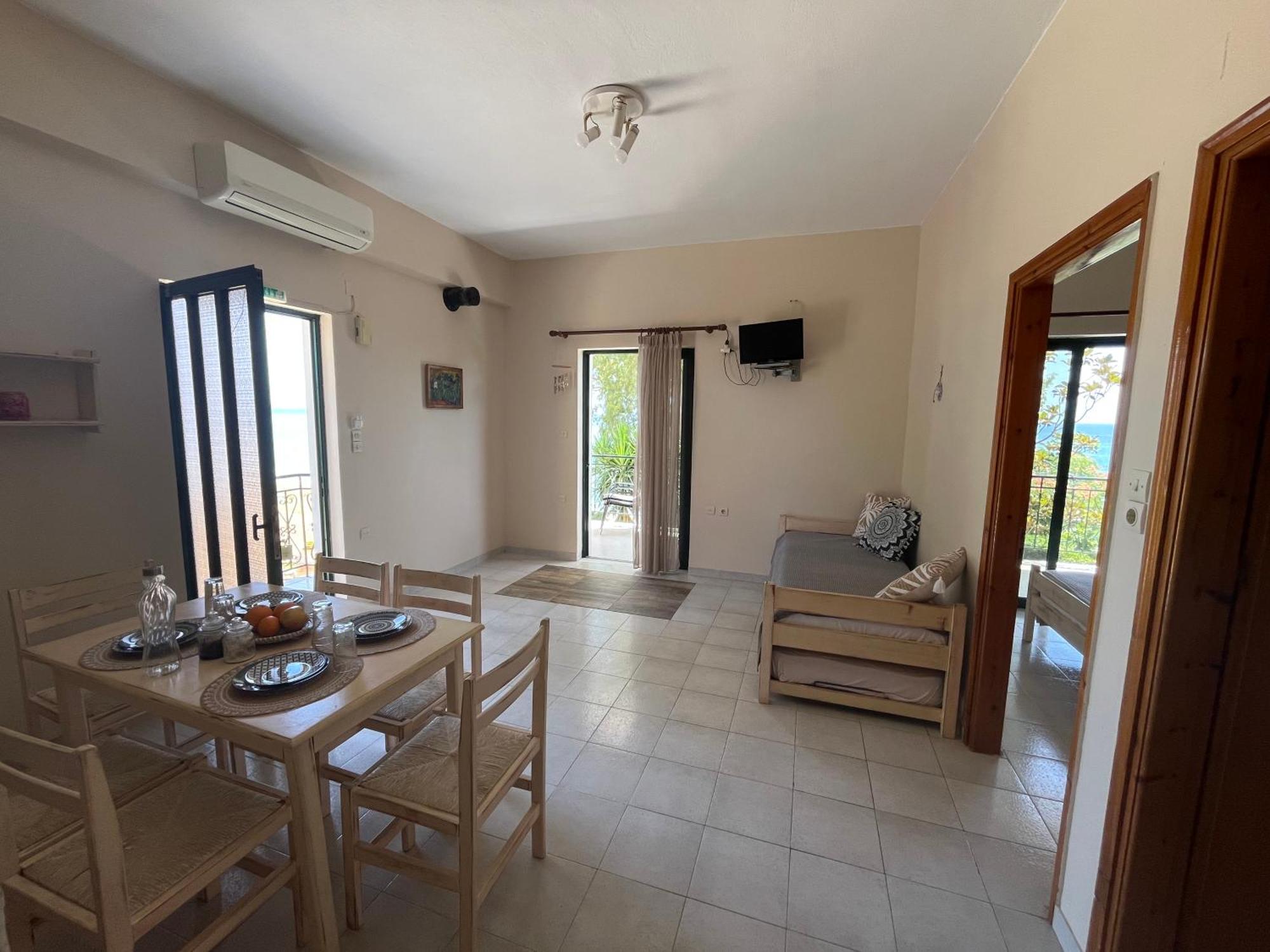 9 Muses Villas Chrani Extérieur photo
