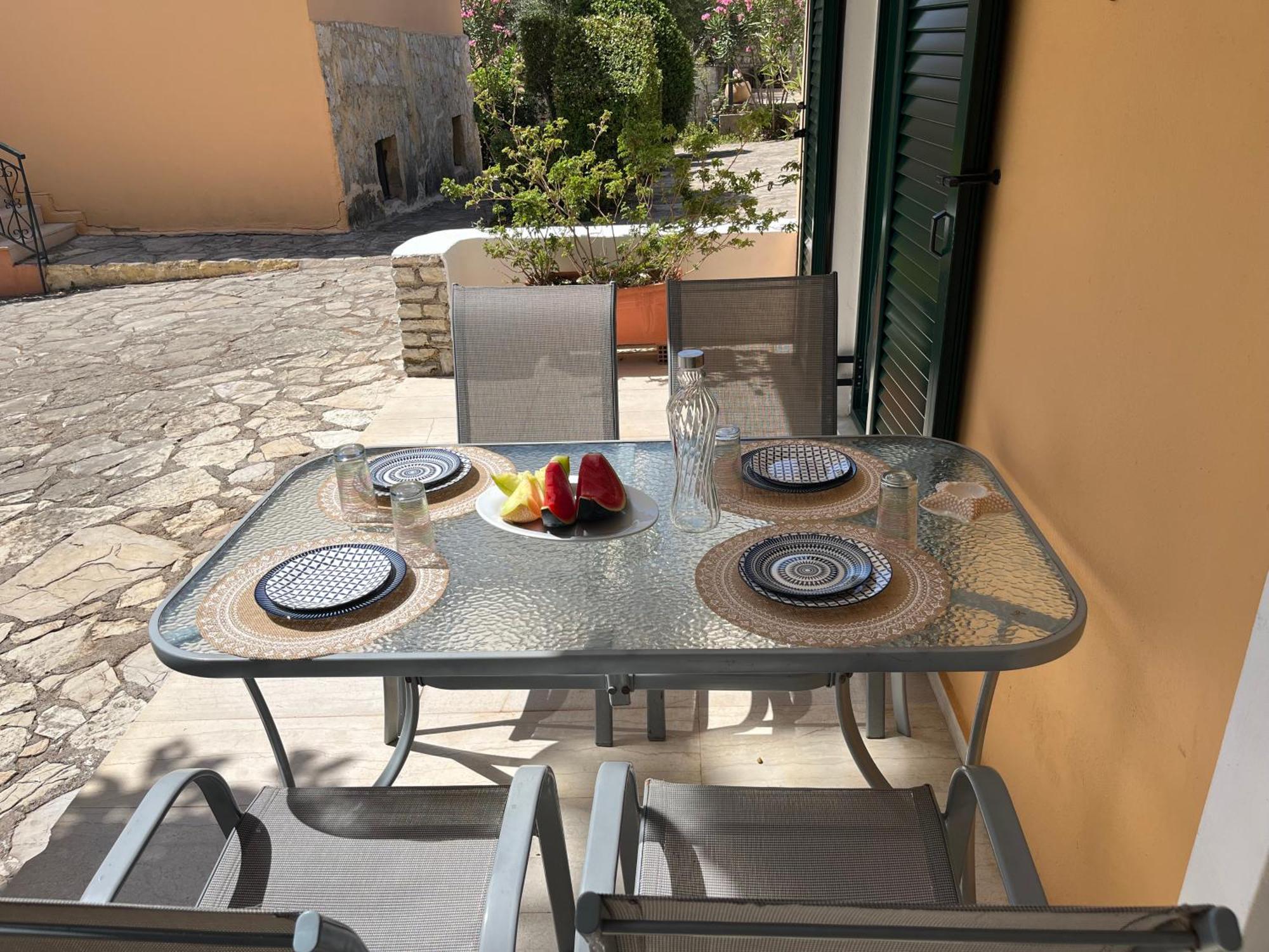 9 Muses Villas Chrani Extérieur photo